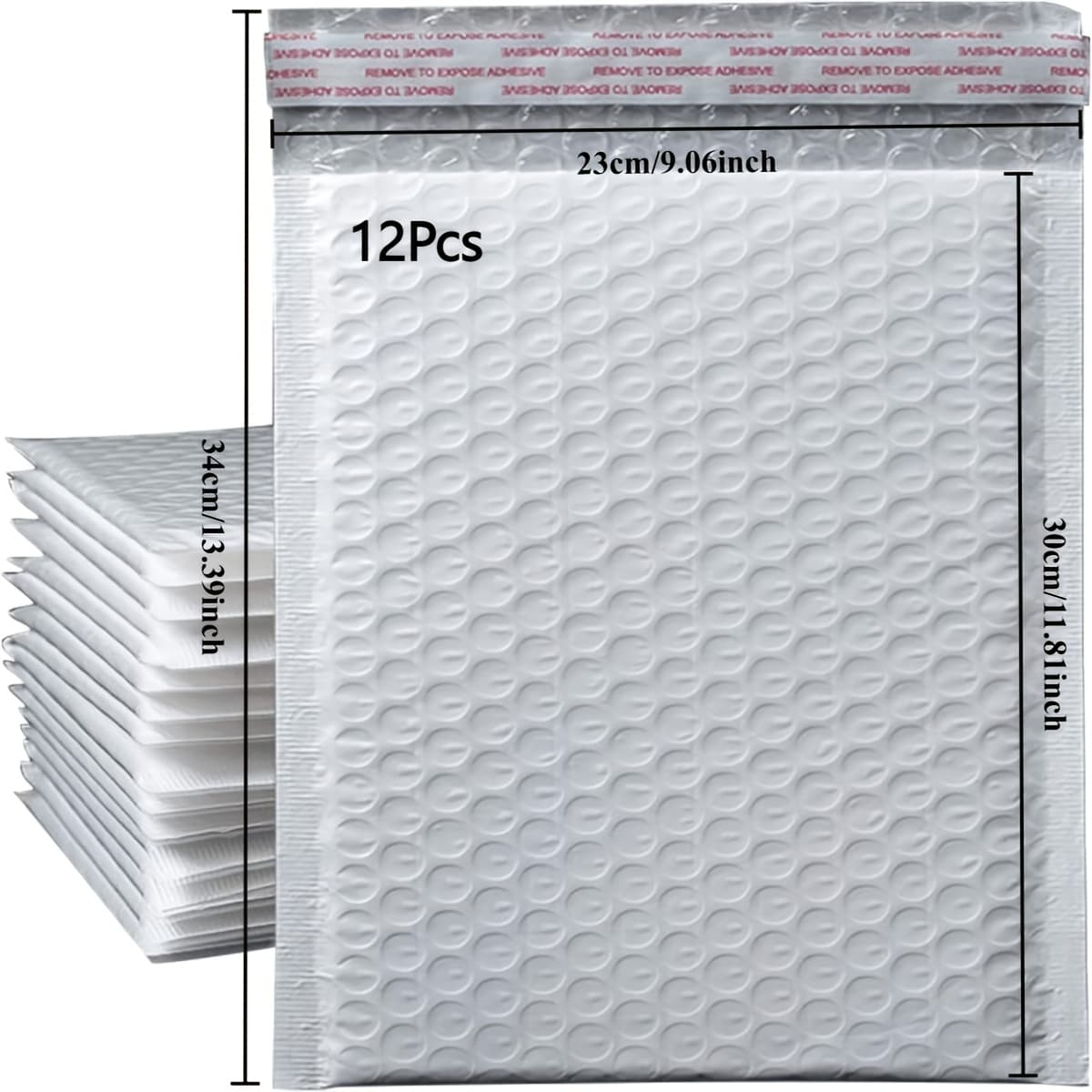 TEMU 12-25 Pack Bubble Mailers Shockproof - Lightweight Padded Envelopes For Safe Shipping Jewelry, Phones, Gifts & Fragile Items