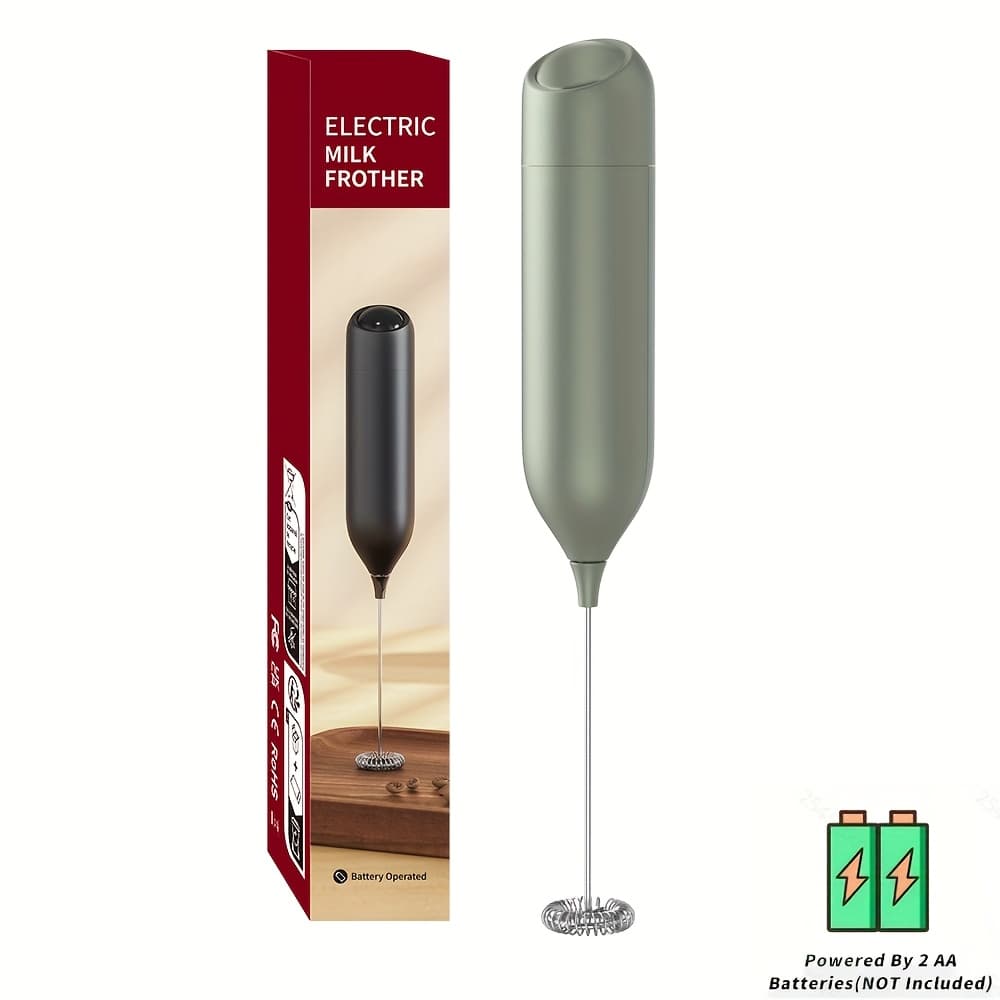 TEMU Frother - Battery-powered (batteries Not Included) Electric Handheld Egg Beater, Milk Frother, Milk Mixer, Coffee Whipper, Whipper For Wedding Gifts