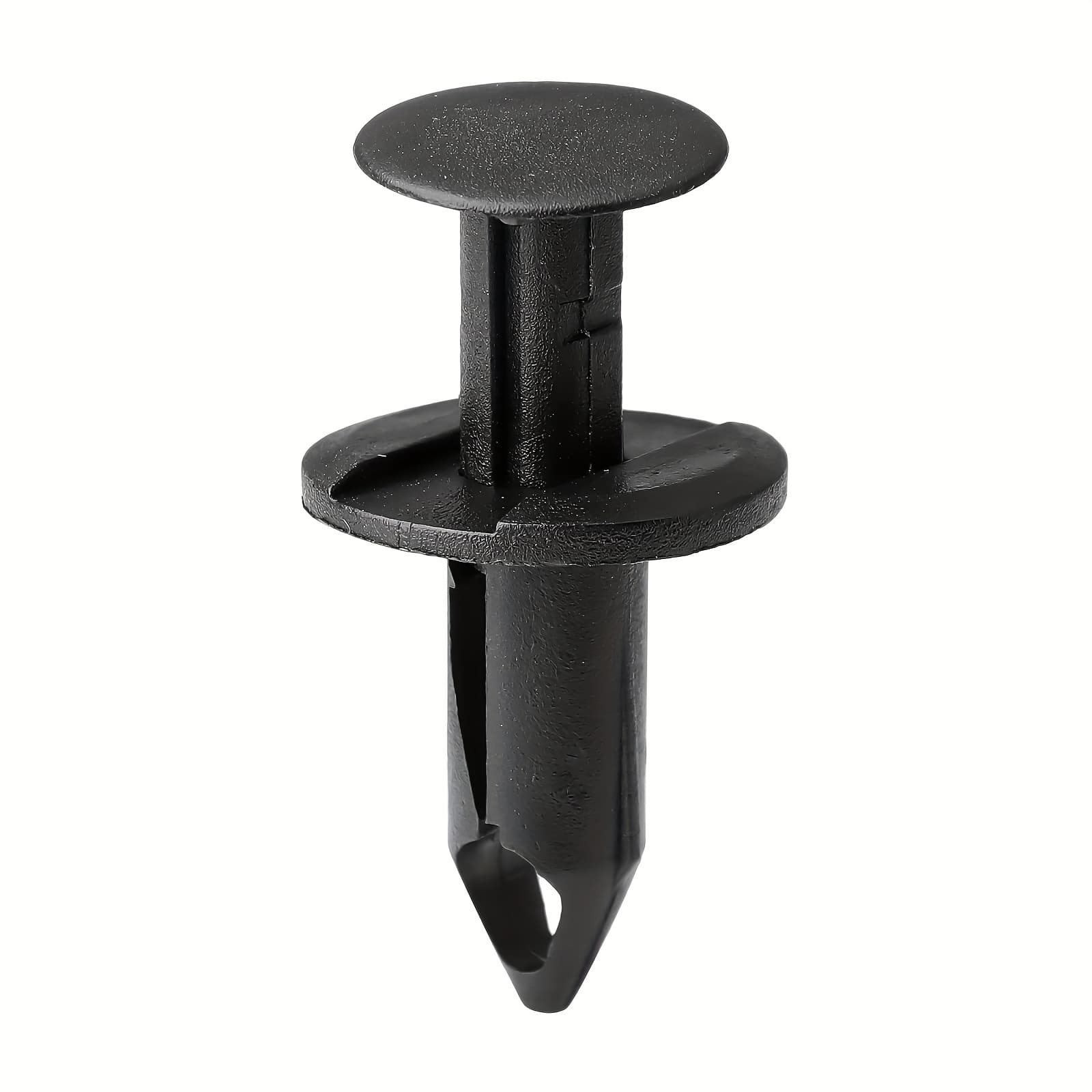 TEMU 200pcs 8mm Plastic Push Rivet Fasteners, Bumper Clip Plastic Fastener Kit, Common Size Automatic Clip Rivets, Universal Plastic Panel Clips, Body Plastic Rivets