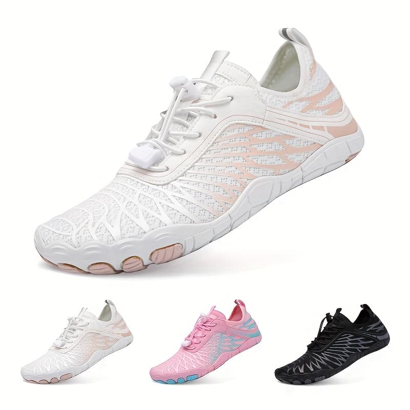 TEMU Hike Barefoot Shoes For Women Trail Running Healthy & Non-slip Wide Toe Barefoot Footwear Sneakers
