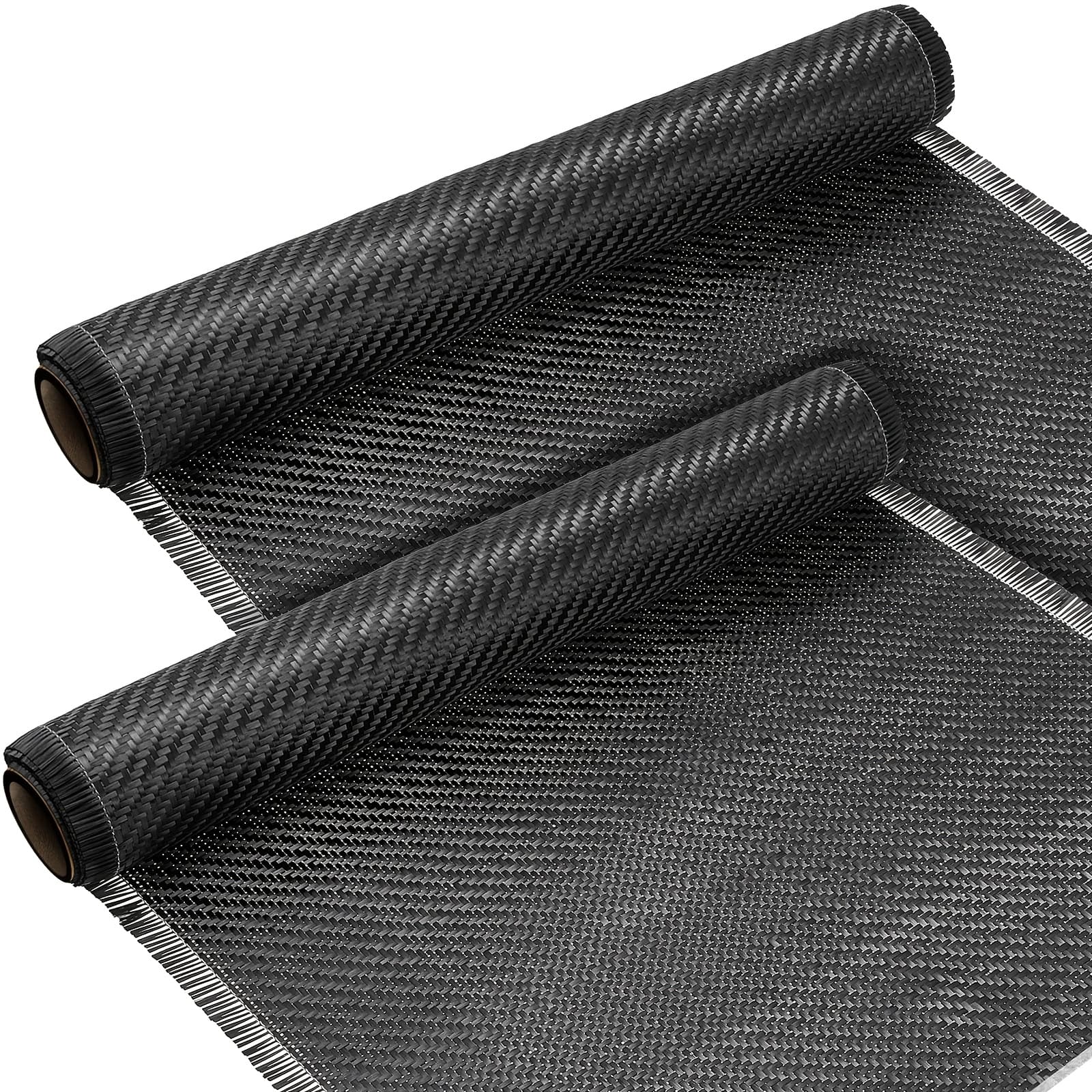TEMU 10ft X 12 Carbon Fiber Fabric Fiber Sheet Fiber Cloth Weave-3k/220g For Cars On Concrete Wall Basement Boat Repair (2 Roll)