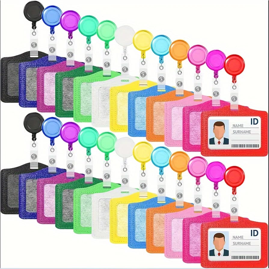 TEMU 2d Work Id | 24pcs Set Of Stretchable