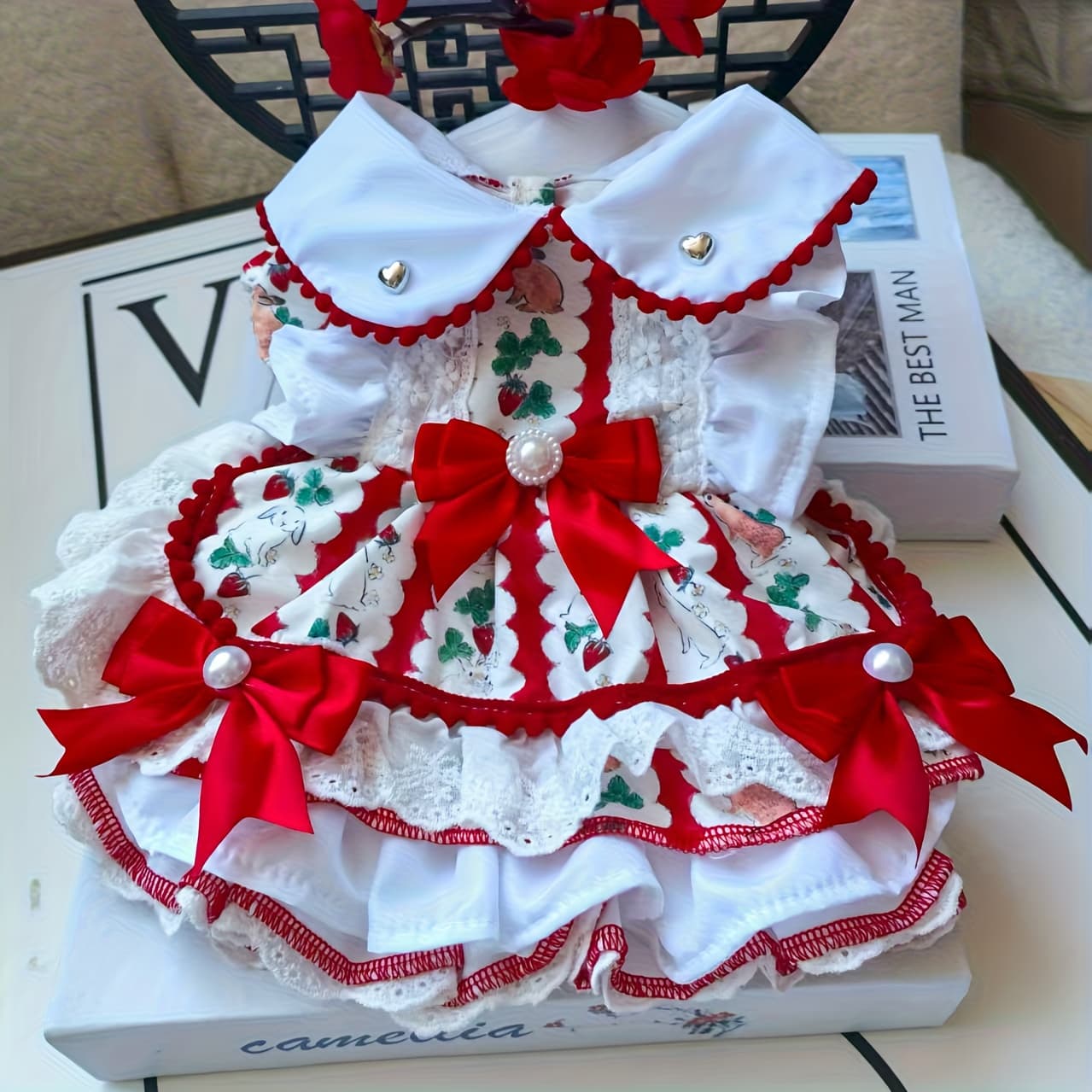 TEMU Pet Dog Tutu Skirt