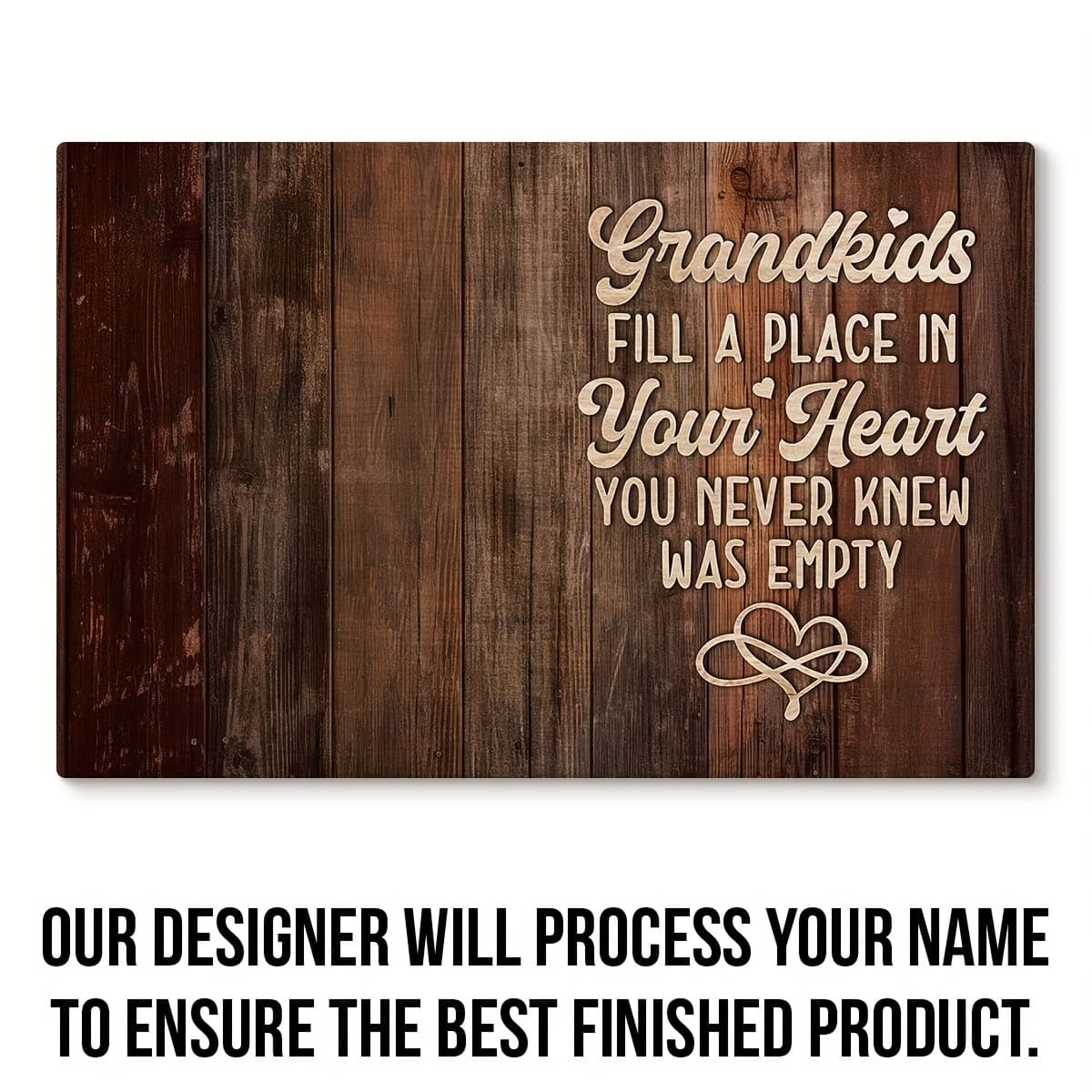 TEMU 2d Flat, 2d Flat, 2d Flat Between Grandparents And Kids - For Family Personalized Custom Horizontal Poster - Gift For Grandma, Grandpa, Grandkid, Best Christmas Gift For Family