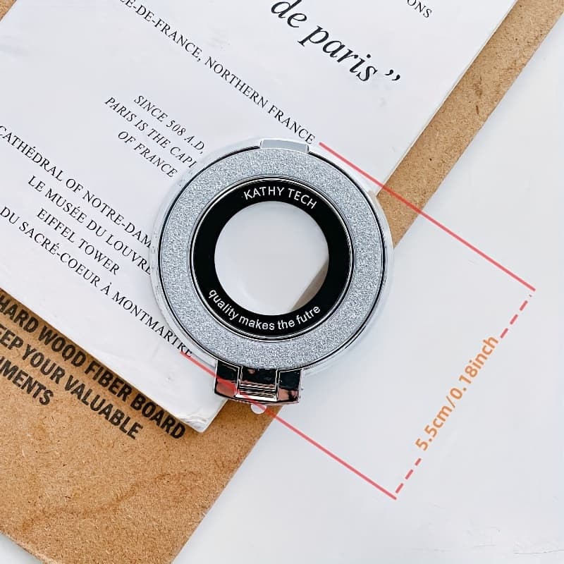 TEMU Mobile Phone Ring Holder - Back Glue Design - Support Wireless Charging-mobile Phone Phone