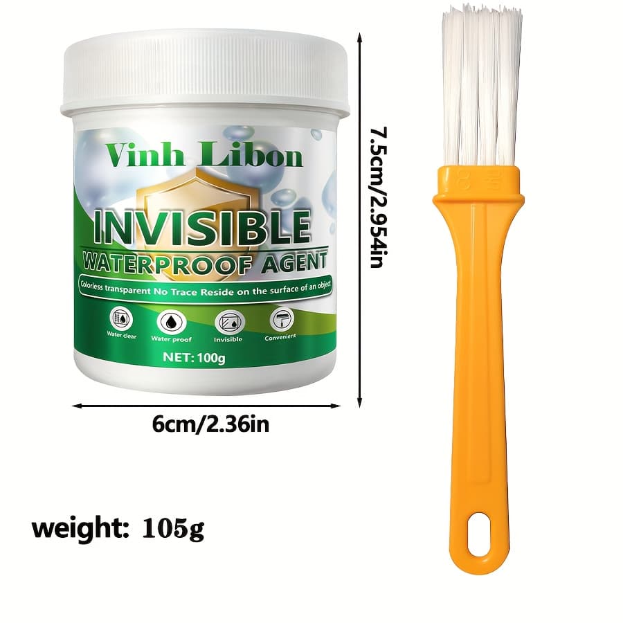 TEMU /250g/100g Multi-functional Waterproof Transparent Adhesive Suitable For Wall And Tile Penetration Waterproofing Agent Renovation Wall Leak-proof Coating