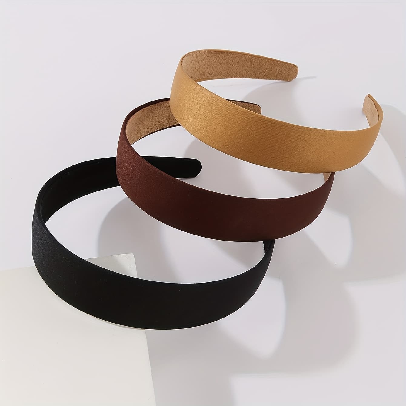 TEMU A Set Of 3 Assorted Color Hairbands