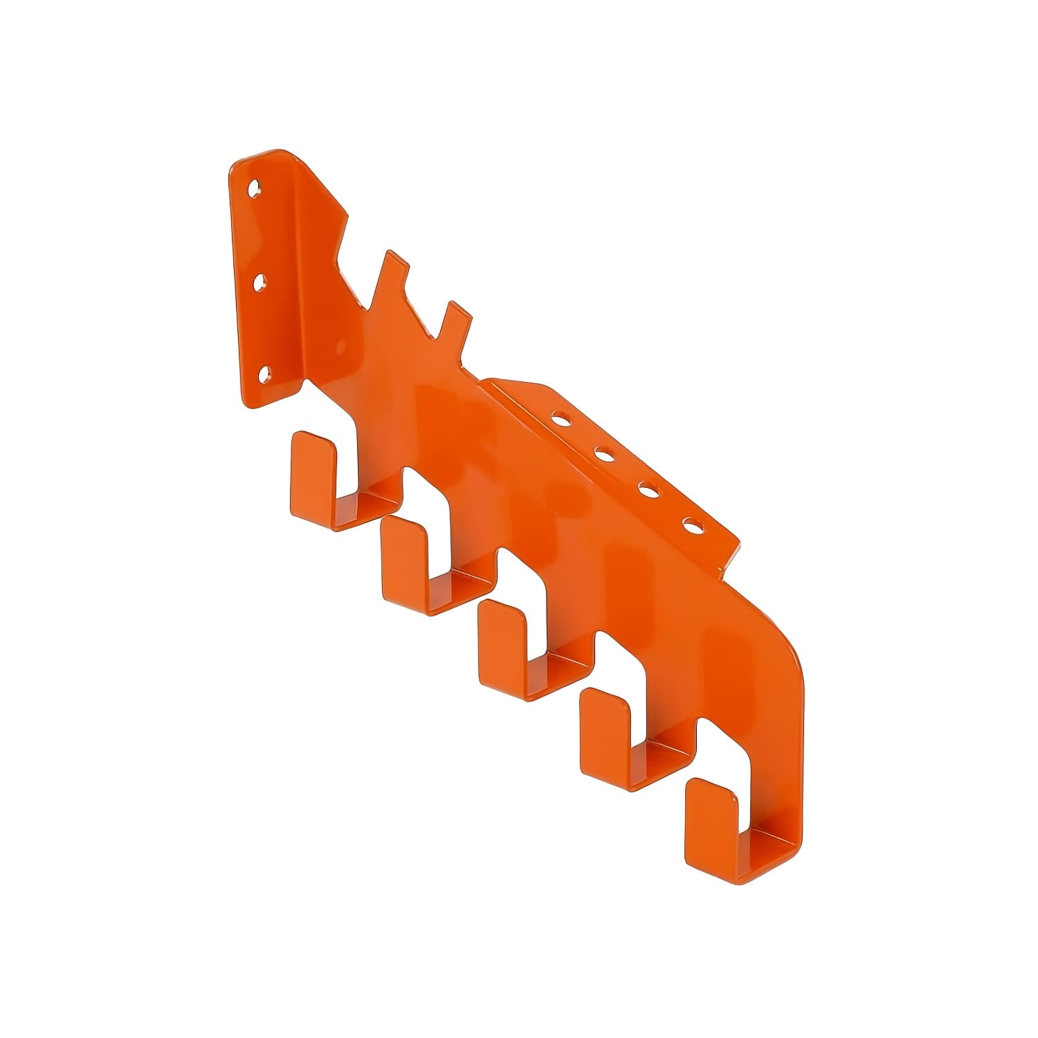 TEMU Heavy-duty Wall-mounted Chainsaw Hanger With 5 Hooks, Chainsaw Chain Wall Bracket, Sturdy Accessory Storage Hook, Tool Organizer For Garage, Warehouse & Garden