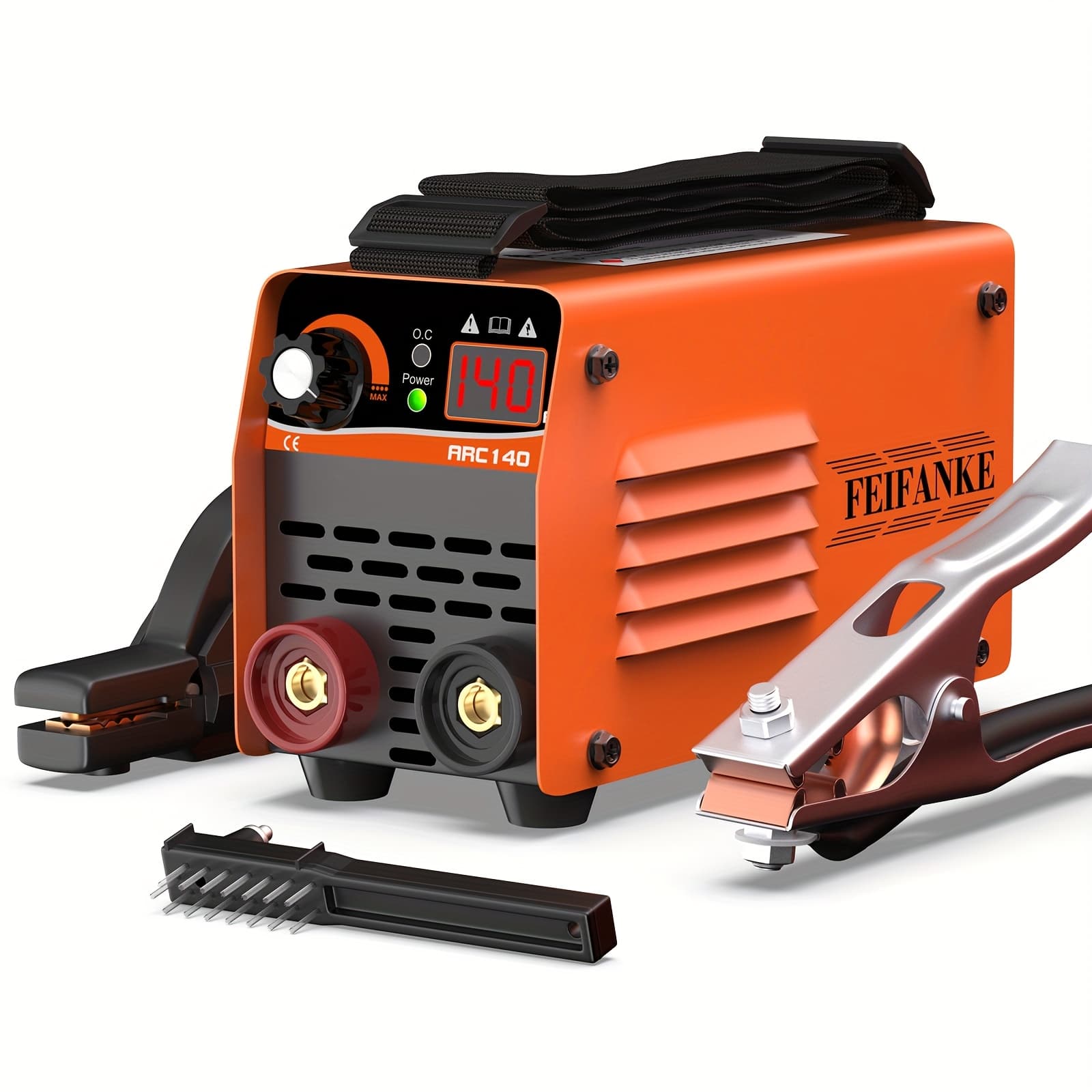 TEMU Feifanke 140a Stick/ltig Welder - Control Igbt Inverter Welding Machine With Hot Start, & Vrd | 10t Electrodes Included, Power Welding Tools For Mens Womens Beginners
