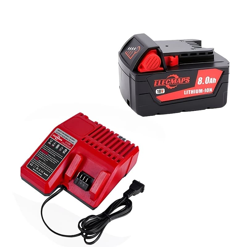 TEMU High-capacity Lithium-ion Batteries Compatible With 18v Lithium Batteries And , For Batteries In Cordless Power Tools And .