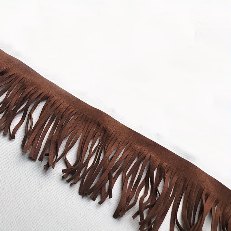 TEMU 1 Yard Thin Microfiber Fringe Clothing, Shoes, Hats, Backpack Decoration Tassel Additions Handmade Decorative Additions