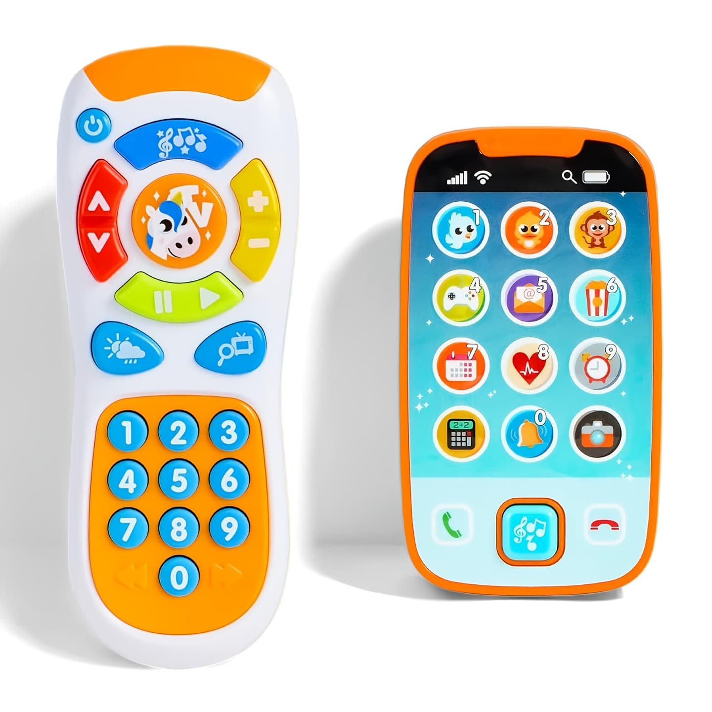 TEMU Smartphone Toys For Baby, Remote Control Baby Phone With Music, Learning Toy, Birthday Gifts For Infants, Kids, Boys And Girls, Easter Basket Stuffers, Perfect Christmas Gift