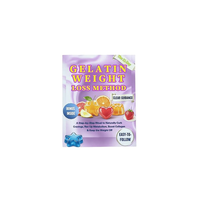 TEMU The 21-day Gelatin Weight Loss Method: A Step-by-step Ritual To Naturally Curb Cravings, Rev Up Metabolism, Boost Collagen & Keep The Weight Off