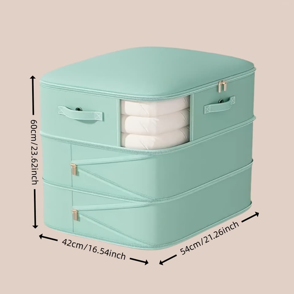 TEMU Extra Large Capacity Portable Compression Bag, Multifunctional Compression Storage Bag Suitable For Family Storage Of Clothes, Quilts, Pillows, A For Storage To Save Bedroom Space, From