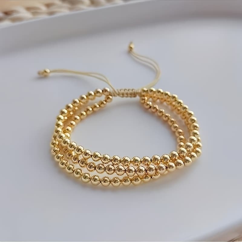 TEMU 1pc Fashion Beaded Bracelet, Women' Accessory