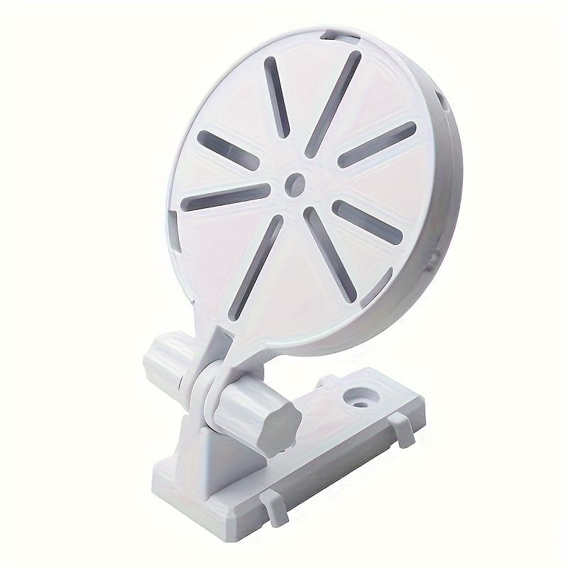 TEMU 1pc Universal Adjustable Wall Mount Bracket For Camera, Abs Material, No-drill Adhesive Installation, Compatible Surveillance Systems