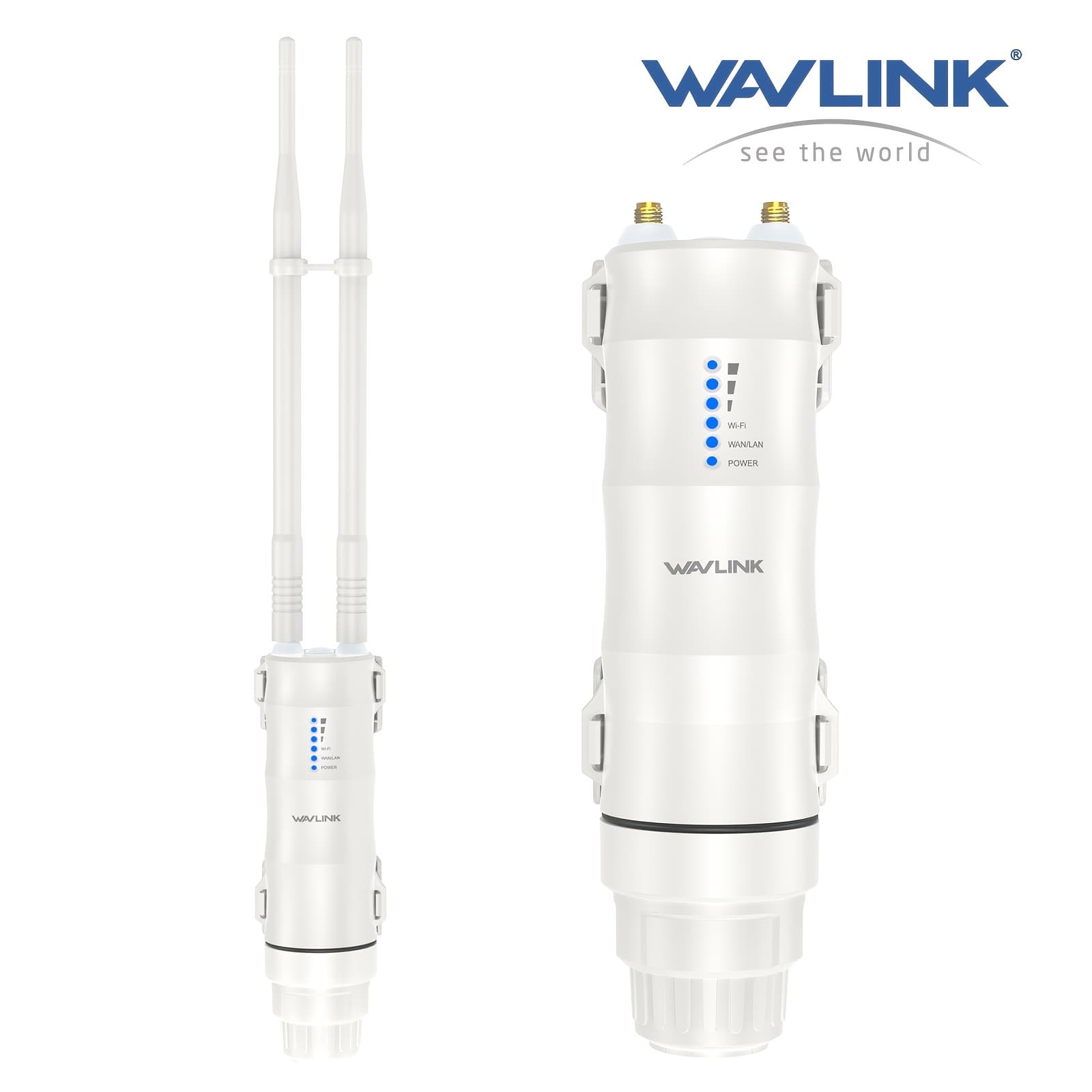 TEMU Wavlink Ac600/ 7dbi Long /cpe/repeater/ 2.4ghz 5ghz Dual Band Wireless Router With Passive Poe Converter
