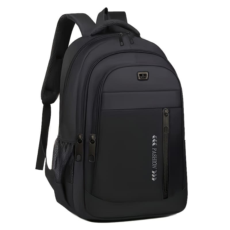 TEMU 1 Large-capacity High School New Backpack, Business Backpack, Travel Backpack, Casual Computer Backpack, Zipper, Random .