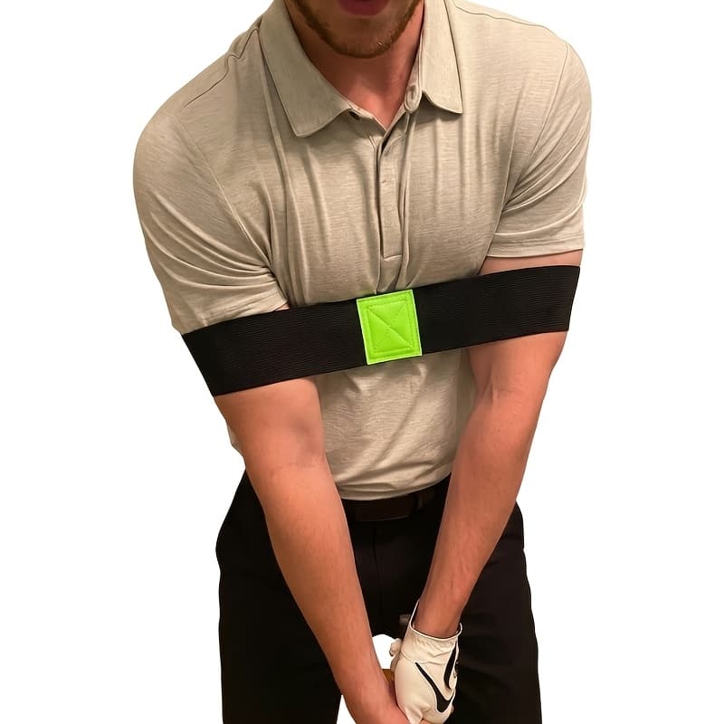 TEMU Improve Your Golf Swing With This Black Posture Corrector - The Perfect Outdoor Sports Training Tool