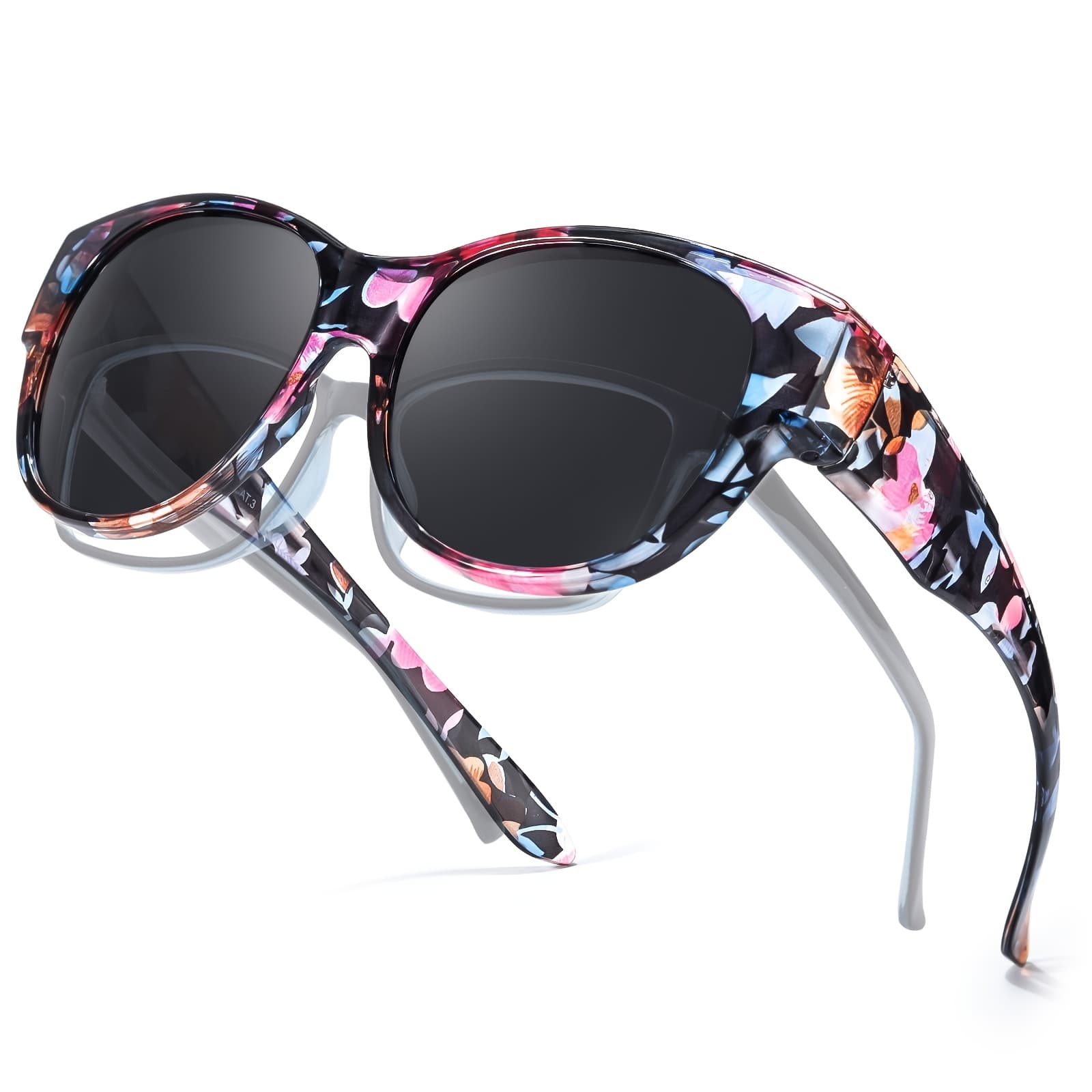 TEMU Women' Oversized Fashion Glasses Suitable For Driving, Parties, Daily Wear & Photo Props - Over-glasses Fit, Glare,, Fashionable Eyewear Gift For Driving, Parties, Photo Shoots (no)