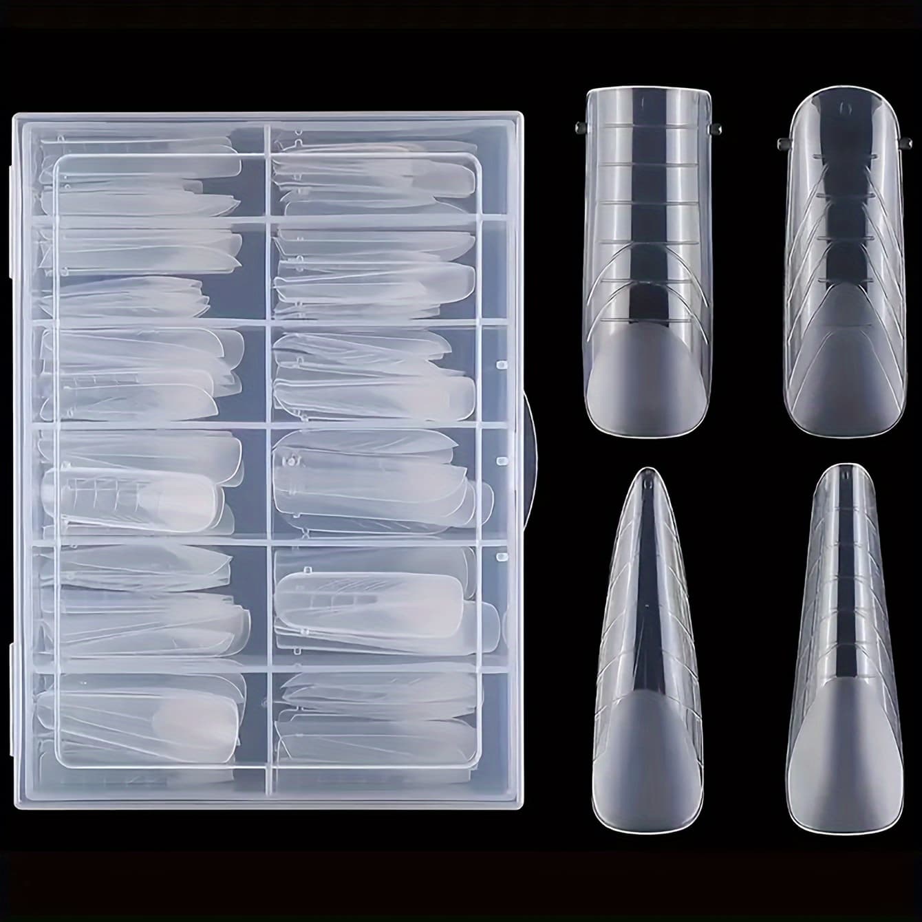 TEMU Crystal Scale Mold Four-in-one 96pcs