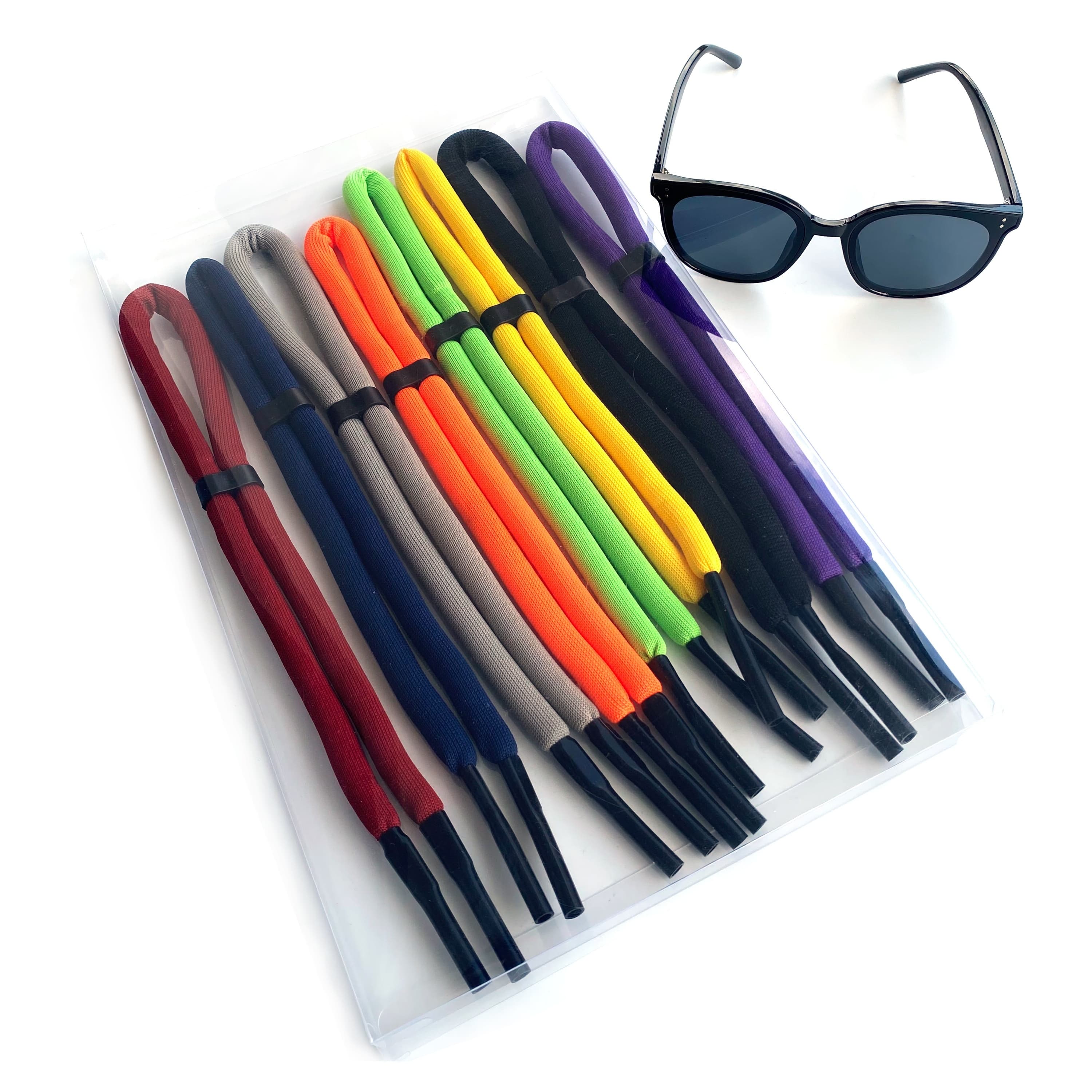 TEMU A Set Of 8 Glasses Straps Made Of, Adjustable And Anti-slip, Designed To Prevent Loss While