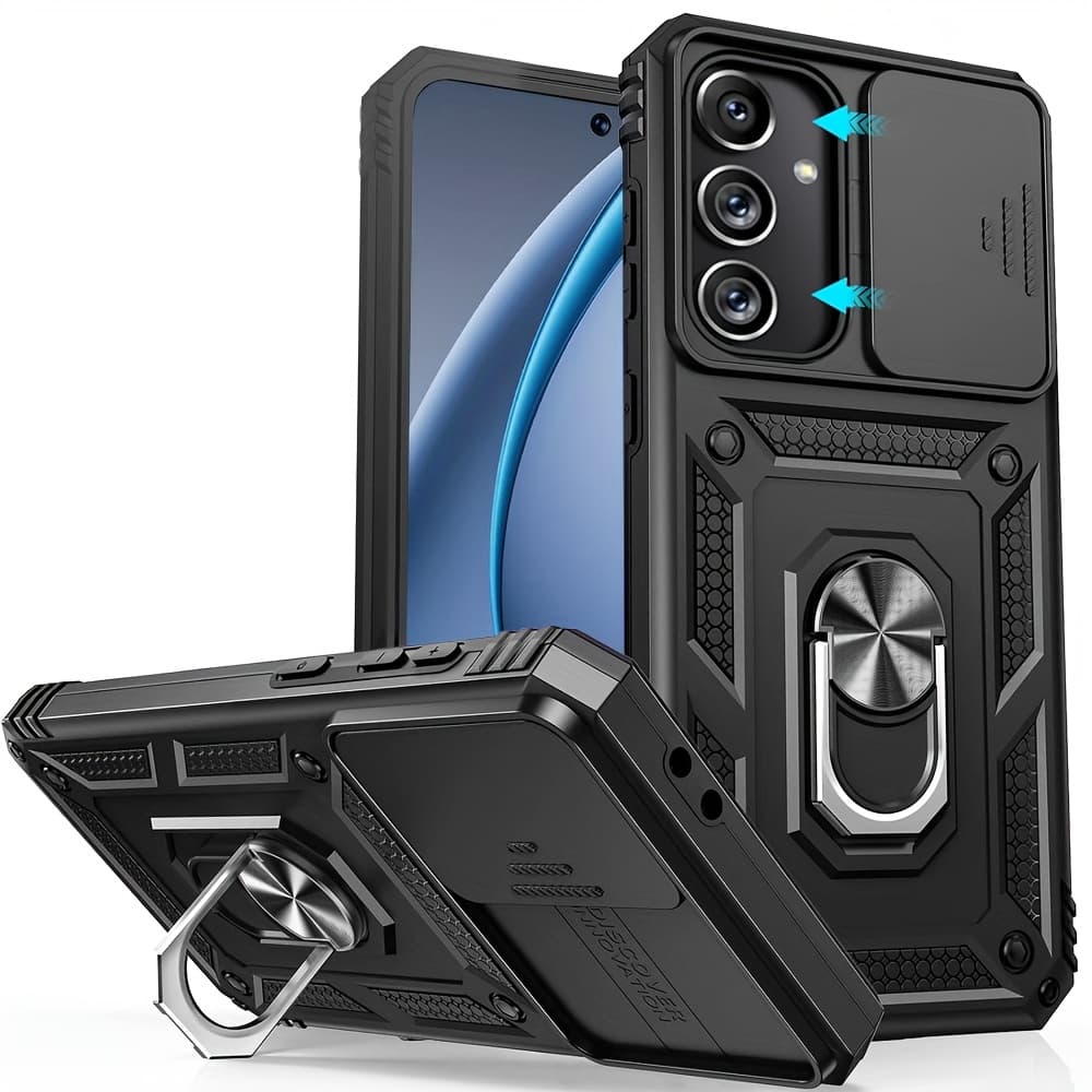 TEMU Phone Case: Shockproof Protector Heavy Hard Case With Stand For Galaxy A17 A16 A26 A36 A56 A15 A35 A55