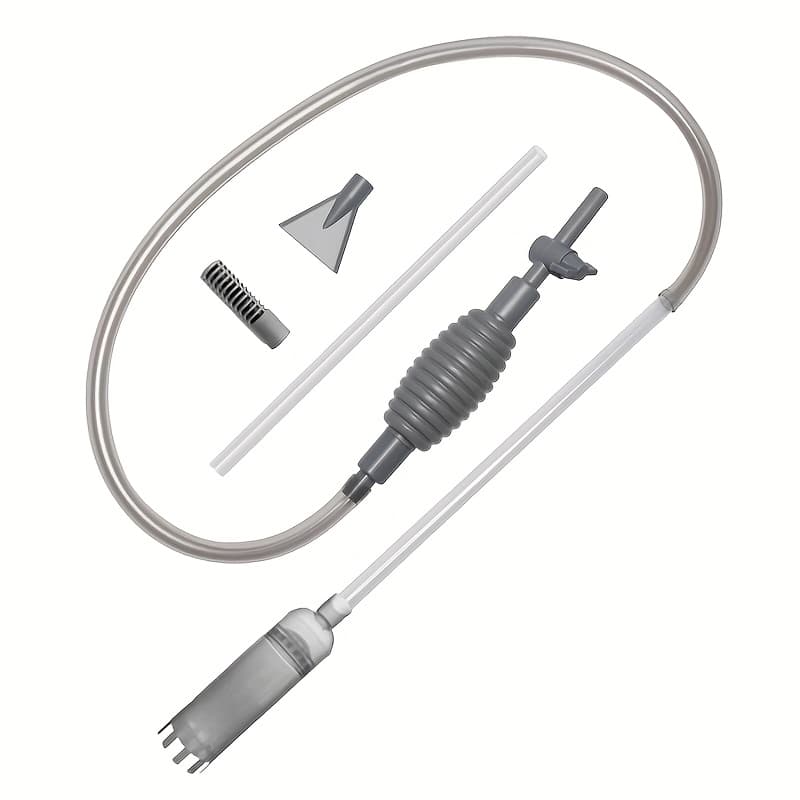 TEMU Aquarium Water Changer And Sand Washer - Manual Fish Tank Cleaning Tool For Waste Removal