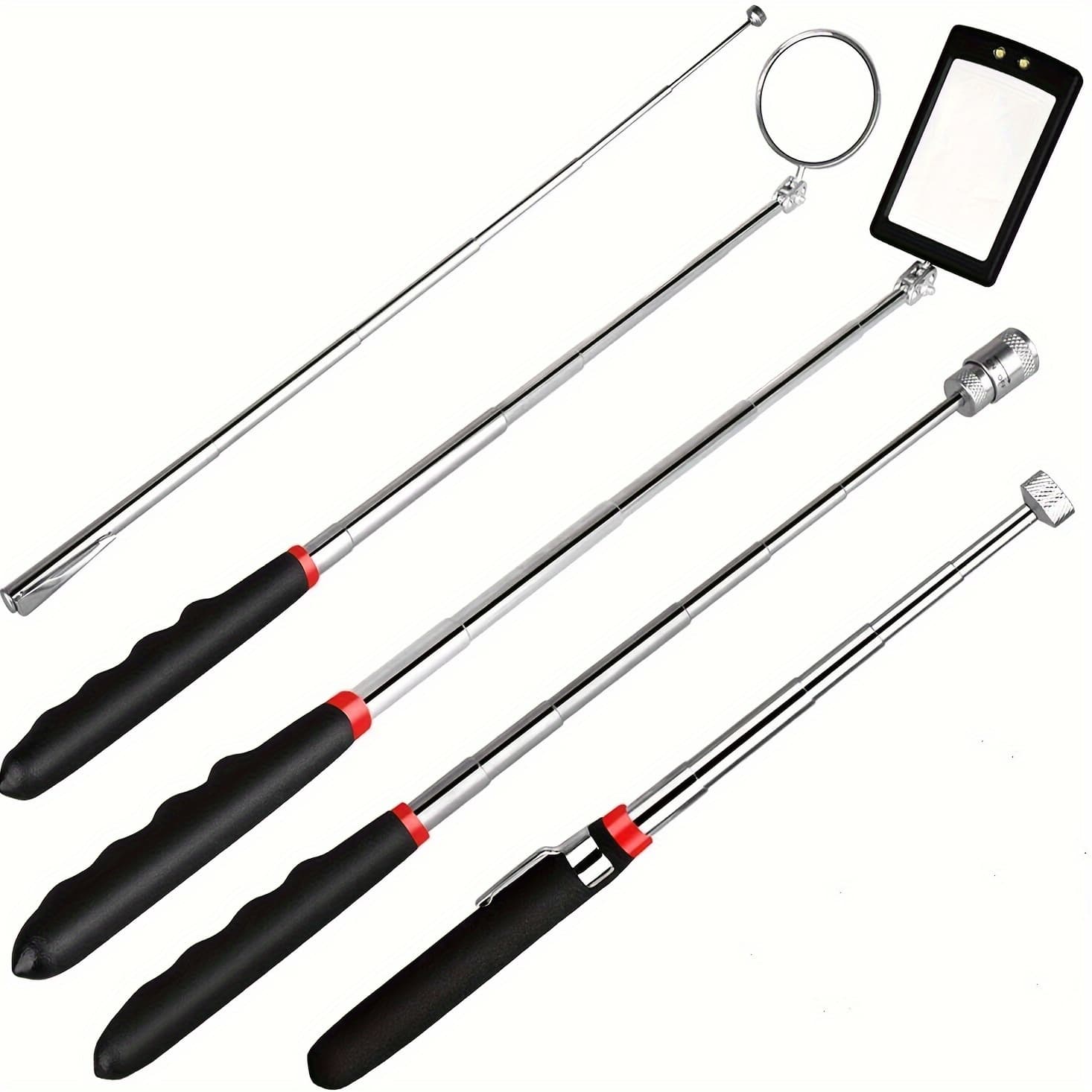 TEMU Xslrdke 5 Pack/6 Pack Magnetic Tool Adjustable Sticks And 360 Swivel