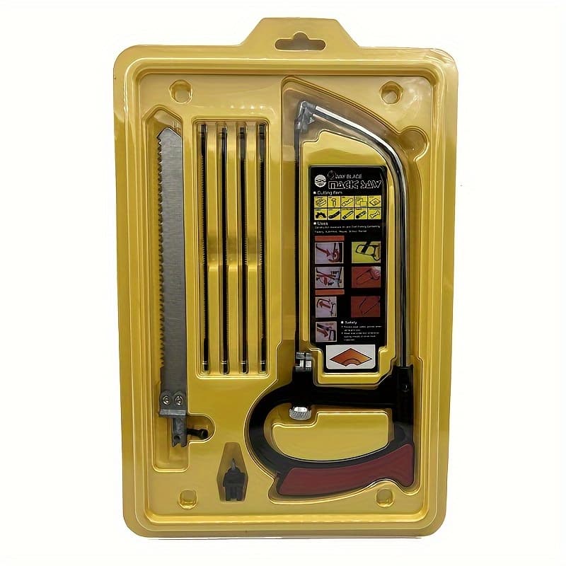 TEMU 1 Set Of Saw, Curved Saw, Multi-functional Saw, Mini Hand Saw For Woodworking Diy, Woodworking Hand Saw