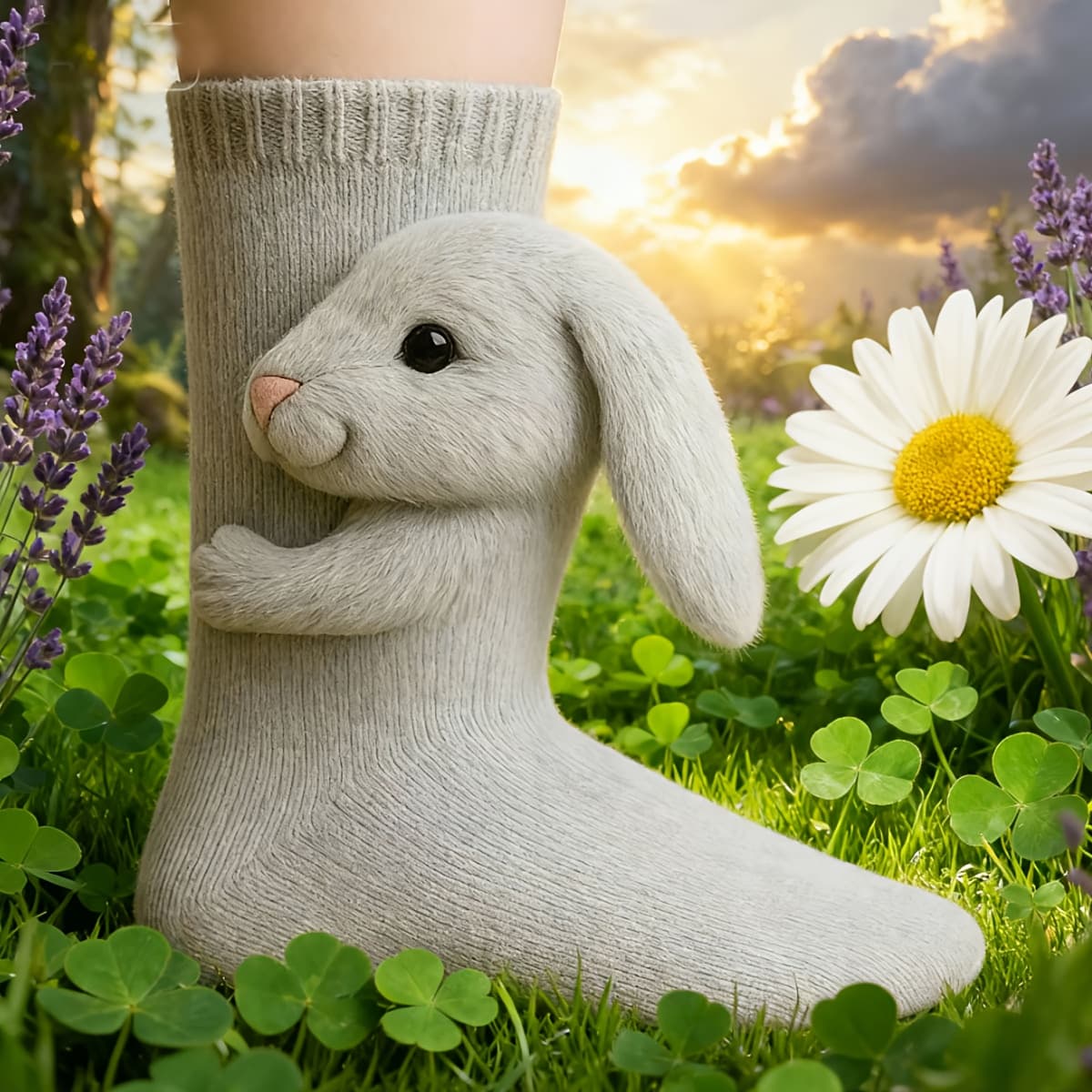 TEMU Cute Colored Floor Socks, Home Socks, Knitted Warm Socks, Hand Animal Three-dimensional Design, Christmas Creative Autumn And Winter Home Slippers Socks, Are The For Gifts, For Teenager