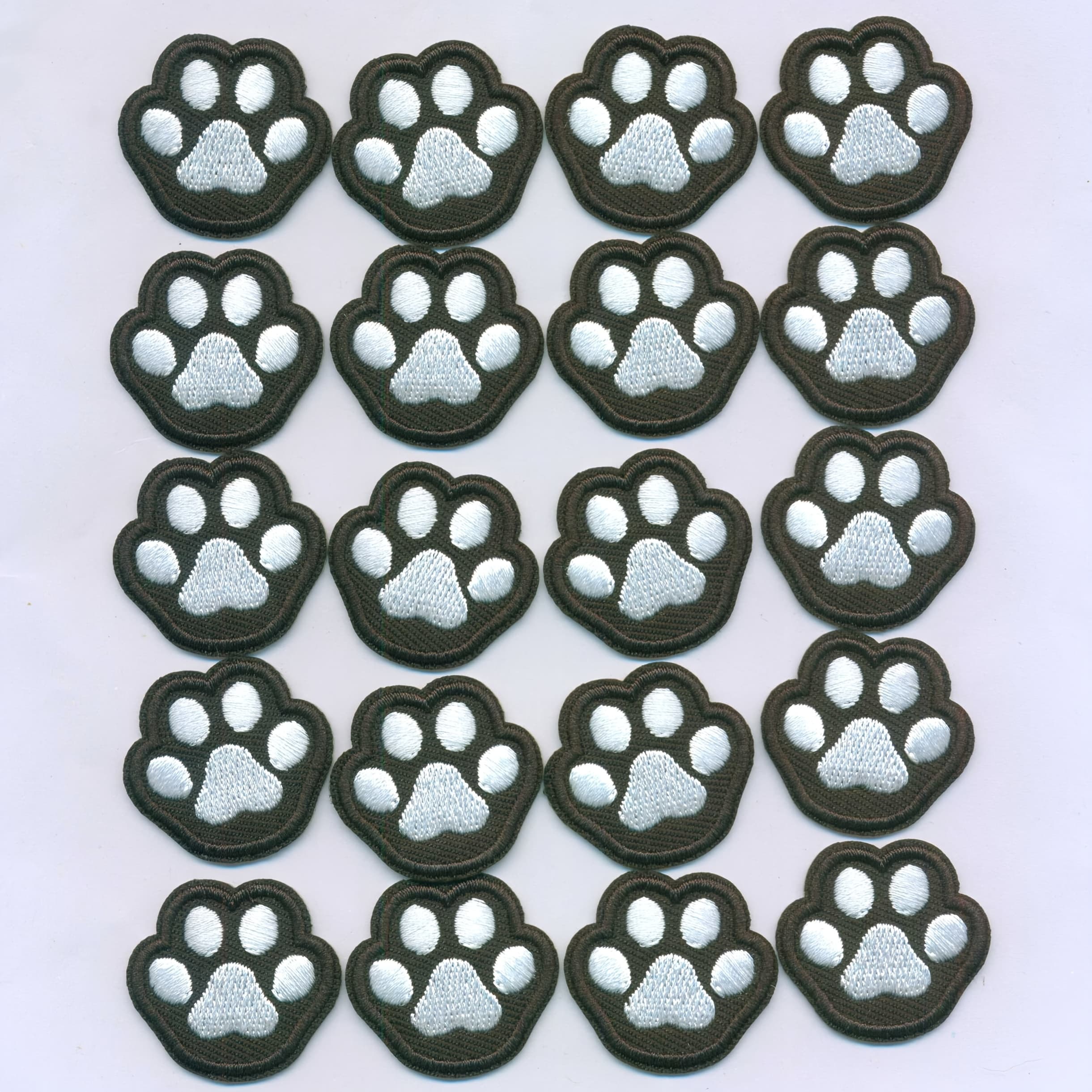 TEMU 20pcs Paw Print And Dog Paw Print Patch Set For