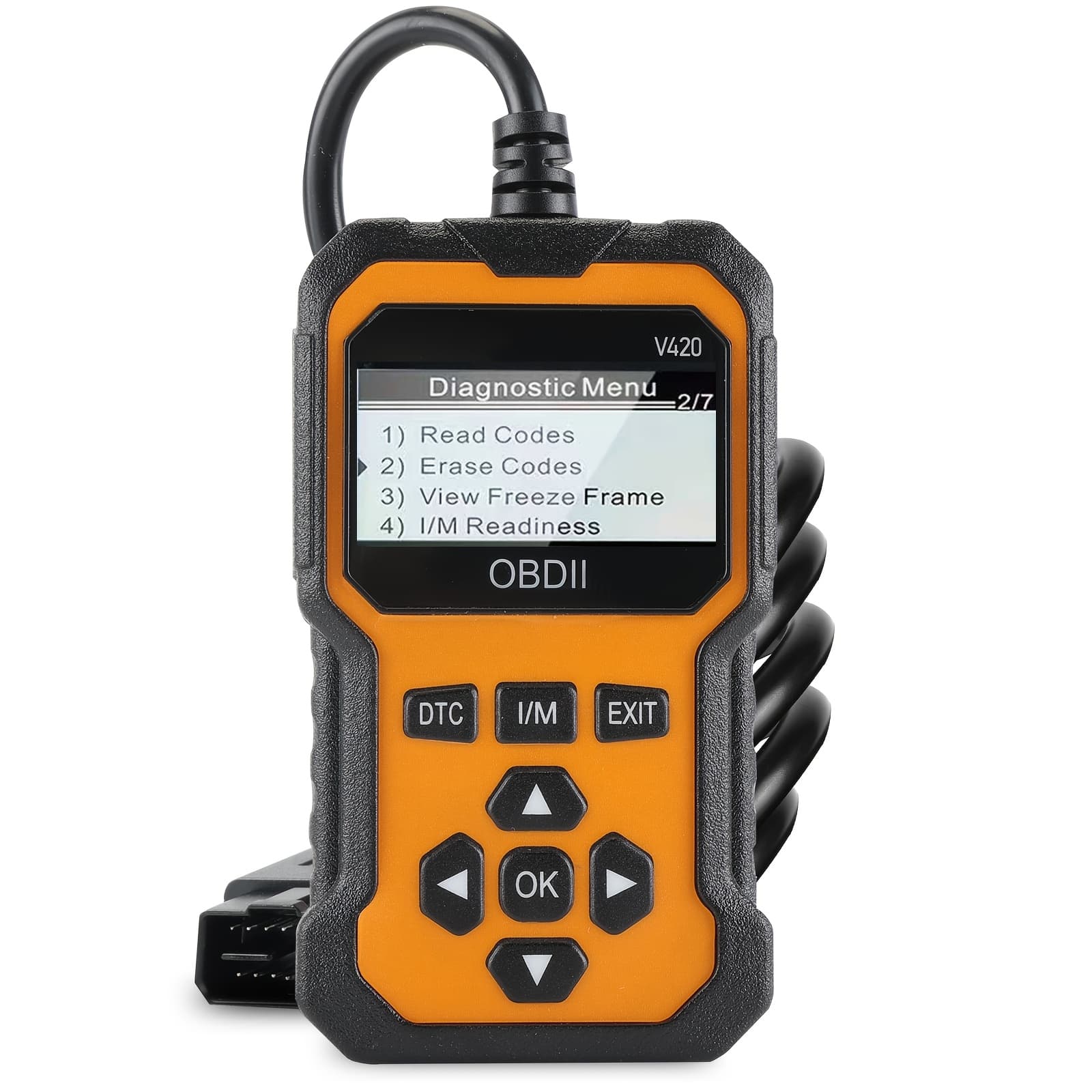 TEMU 2025 Newest Scanner Code Reader Car Engine Fault Scanner Can Diagnostic Scan Tool, Read And Clear Error Codes For All Obdii/eobd Vehicles After 1996, Without Battery