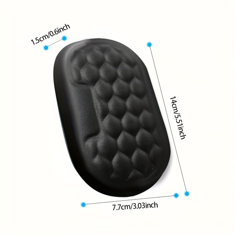 TEMU Ergonomic Memory Foam Wrist Rest Set For Computer Desk - Comfortable Arm Support Pad For Typing, Gaming And Office Additions