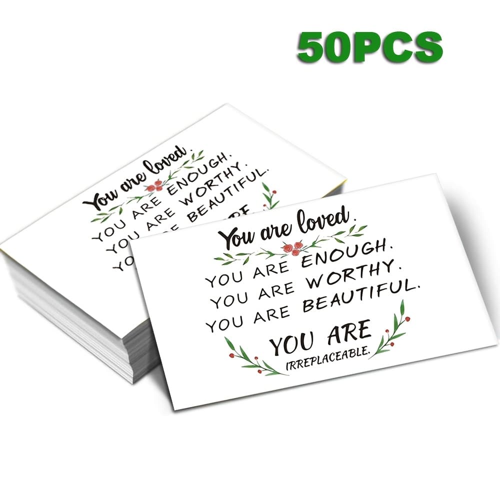 TEMU 50 Appreciation And Encouragement Cards, Recognition Cards, Inspiration, Motivation, Kindness, Attitude, Etc., Perfect For Teachers, Students, And Anyone