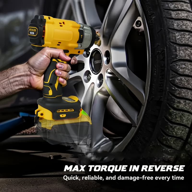 TEMU Men's Gift - Impact Wrench Special Tool 430n.m-3600 Rpm- Non-impact Driver - 3-in-1 Electric Impact Wrench - Ideal For Automotive And Home Use, Perfect Christmas Present
