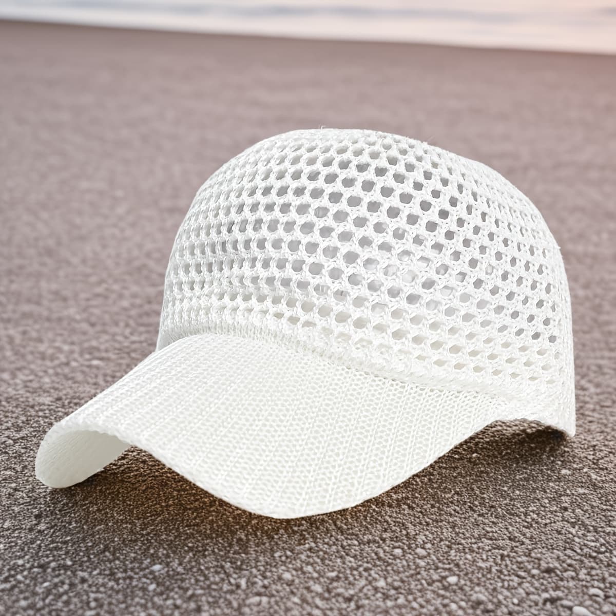 TEMU Spring And Summer Mesh Breathable Baseball , Casual Duckbill Hat, Outdoor Sun Protection Hat For Women, Men's Fishing Net Hat