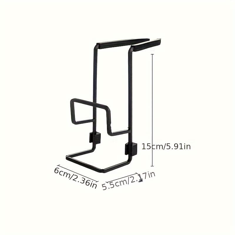 TEMU 1pc Expandable Iron Sink Organizer Rack - Kitchen Convenient Drain Basket For Brush, Soap, Dishcloth, Sponge, And Towel Storage