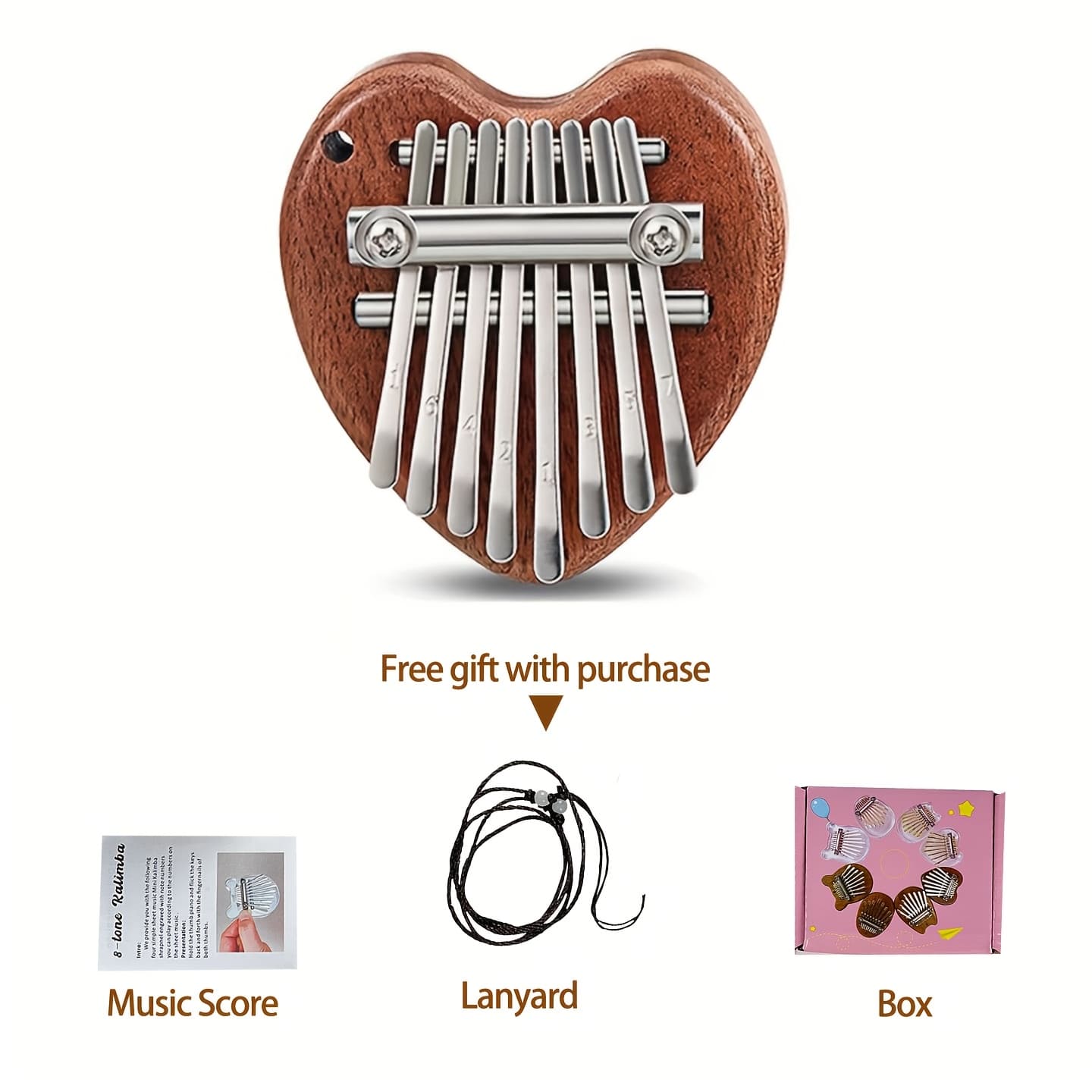 TEMU 8-note Piano - Ideal For Beginners, Perfect Musical Gift