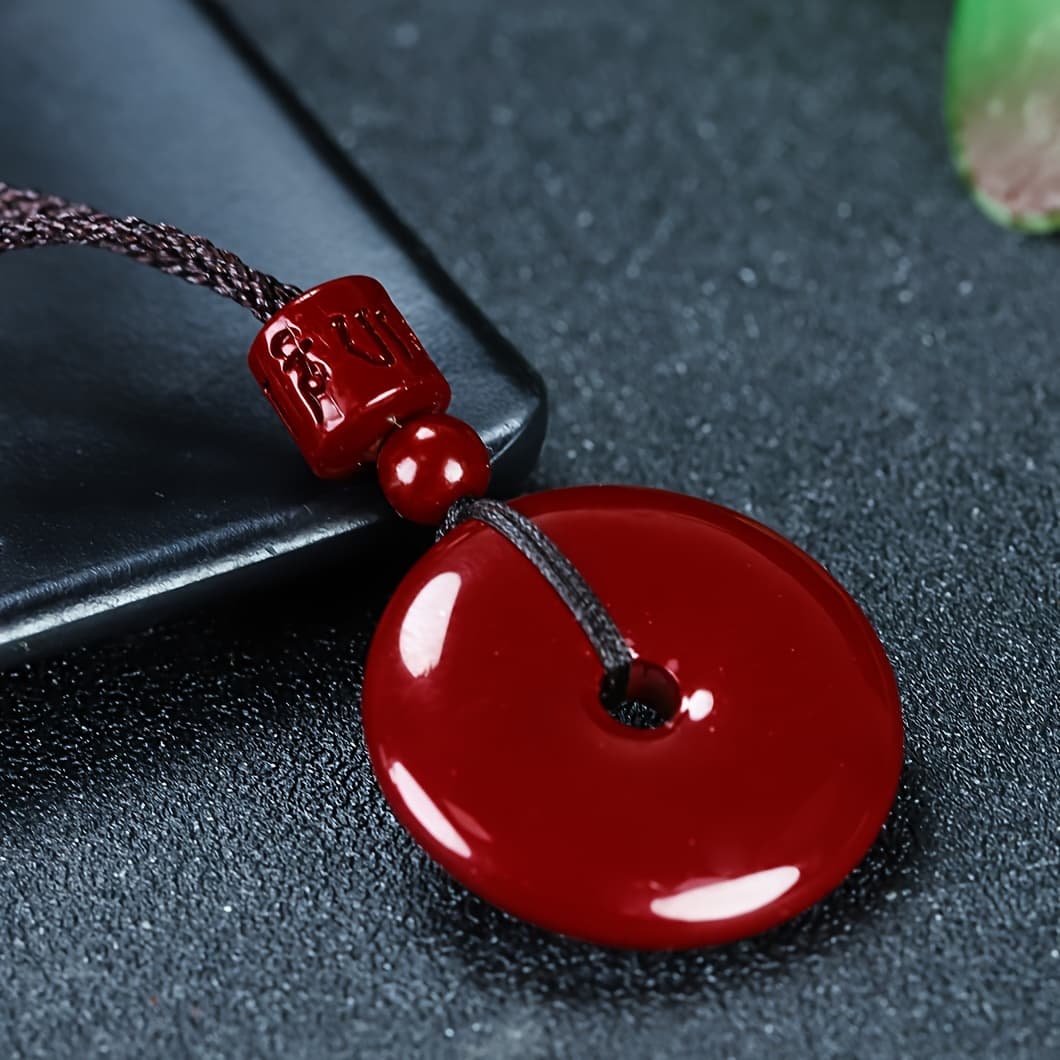 TEMU Peace Pendant For Men And Women, A Talisman Necklace For Attracting Wealth And