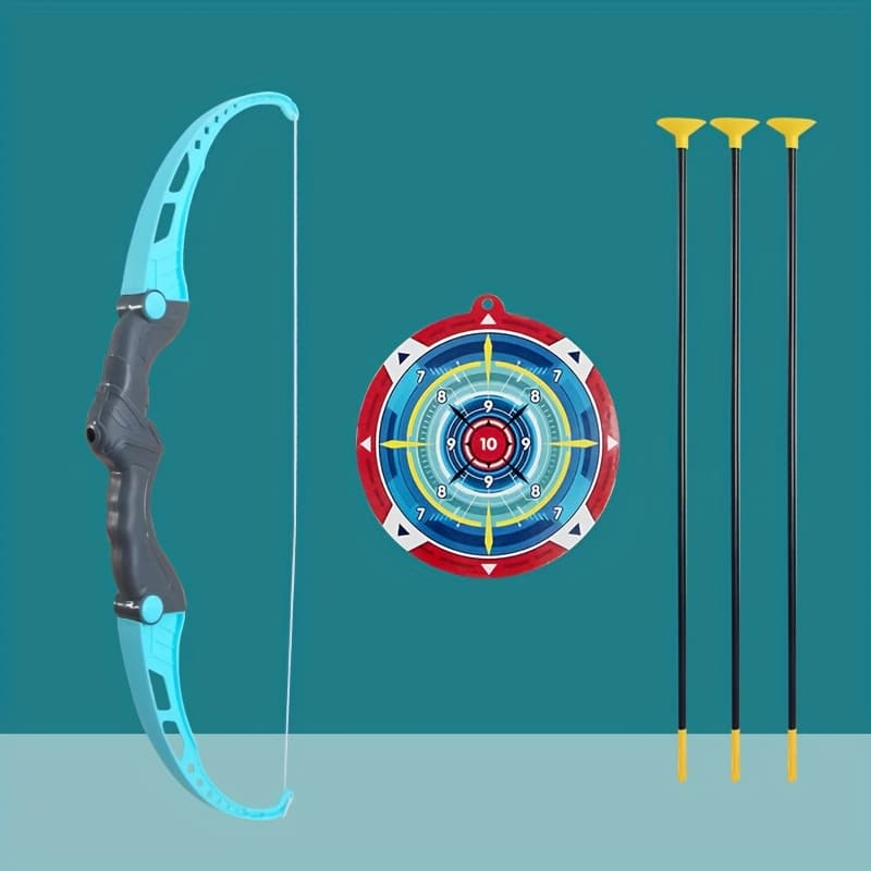 TEMU Bow And Arrow Suction Cup Shooting Game Toys/indoor And Outdoor Bow And Arrow Shooting Toys/outdoor Leisure Sports Toys/increase Interactivity/party Activity Toys/festival Gifts