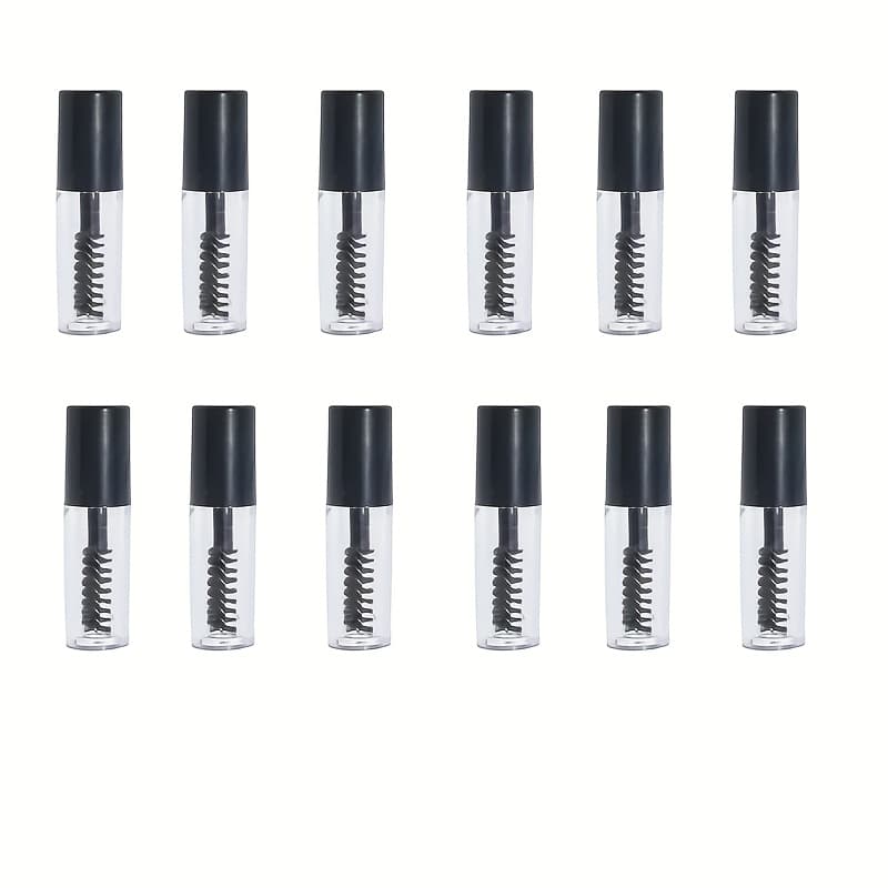 TEMU 10pcs 0.8ml Diy Lip Glaze Tube Lip Gloss Tube Mini Portable Mascara Tube Travel Eyeliner Empty Tube