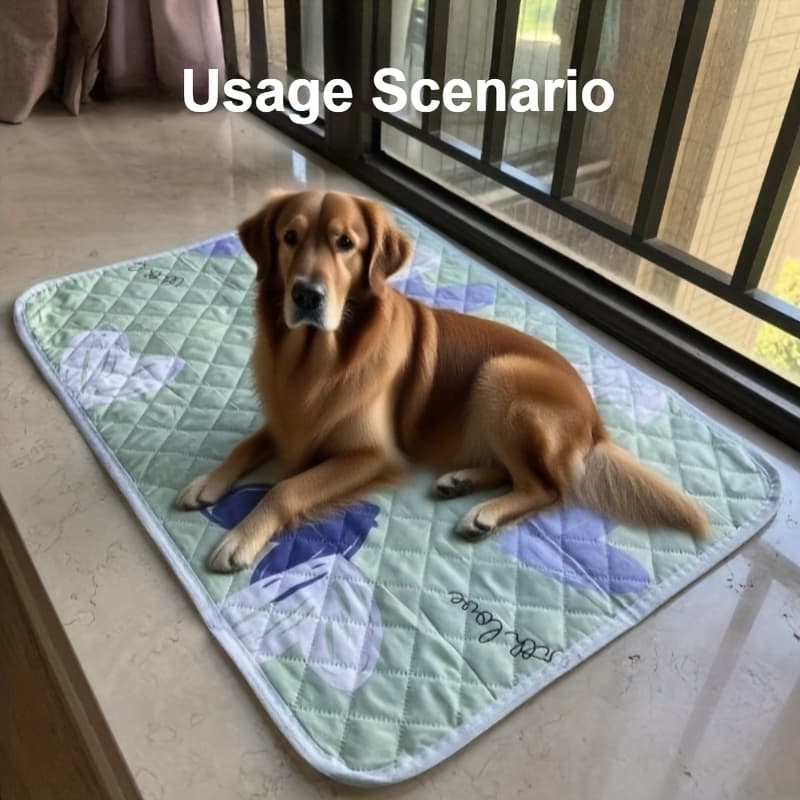 TEMU Washable Puppy Pads | Reusable | Small Animal Cage Mat | Training Pads | Extra Absorbent Pet Pee Pads | Non-leak Cage/car/travel Mat | 19.69x27.56/27.56x35.43 Inch