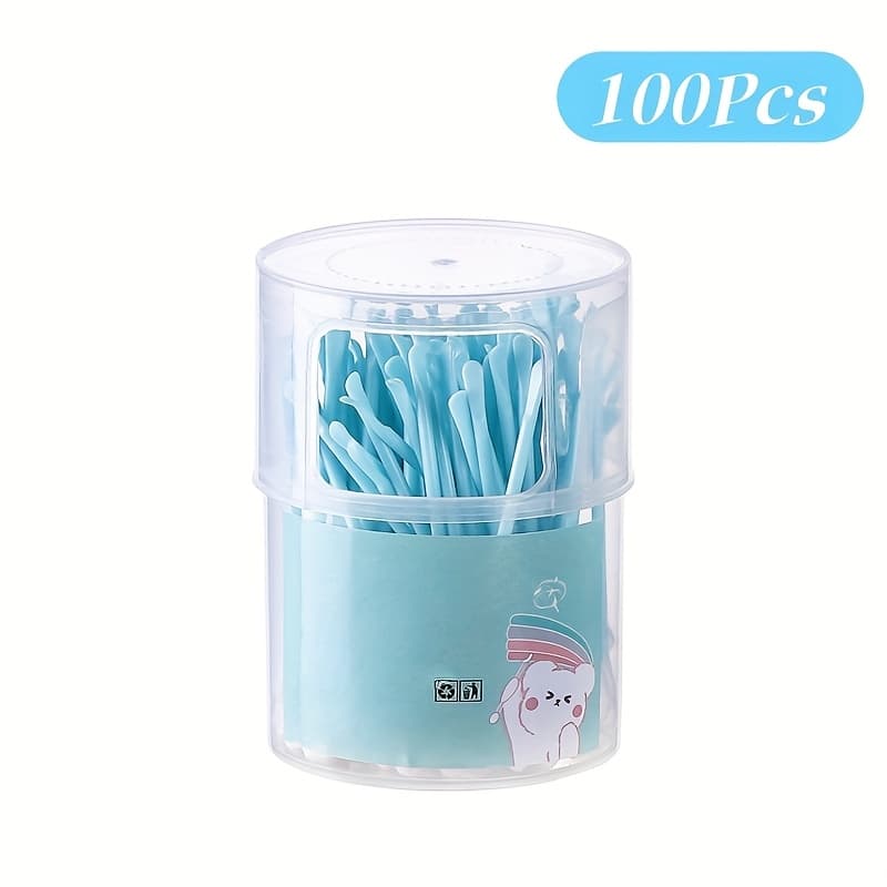 TEMU 100pcs Ear Pick -one Set Ear Cleaning, Ear Pick