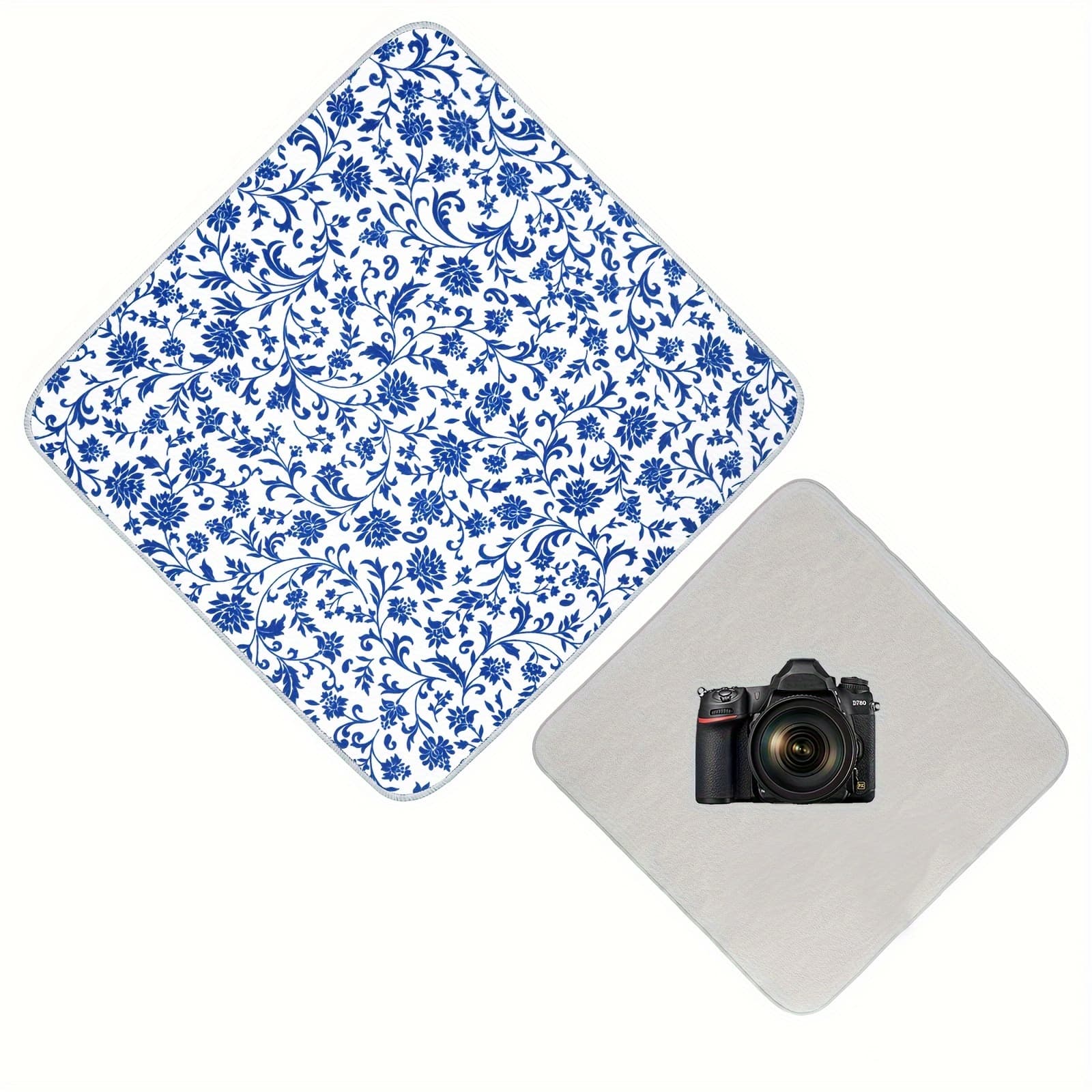 TEMU Truifoto Single-layer Scratch-resistant Self-adhesive Fabric Bag For Camera Lens Protection