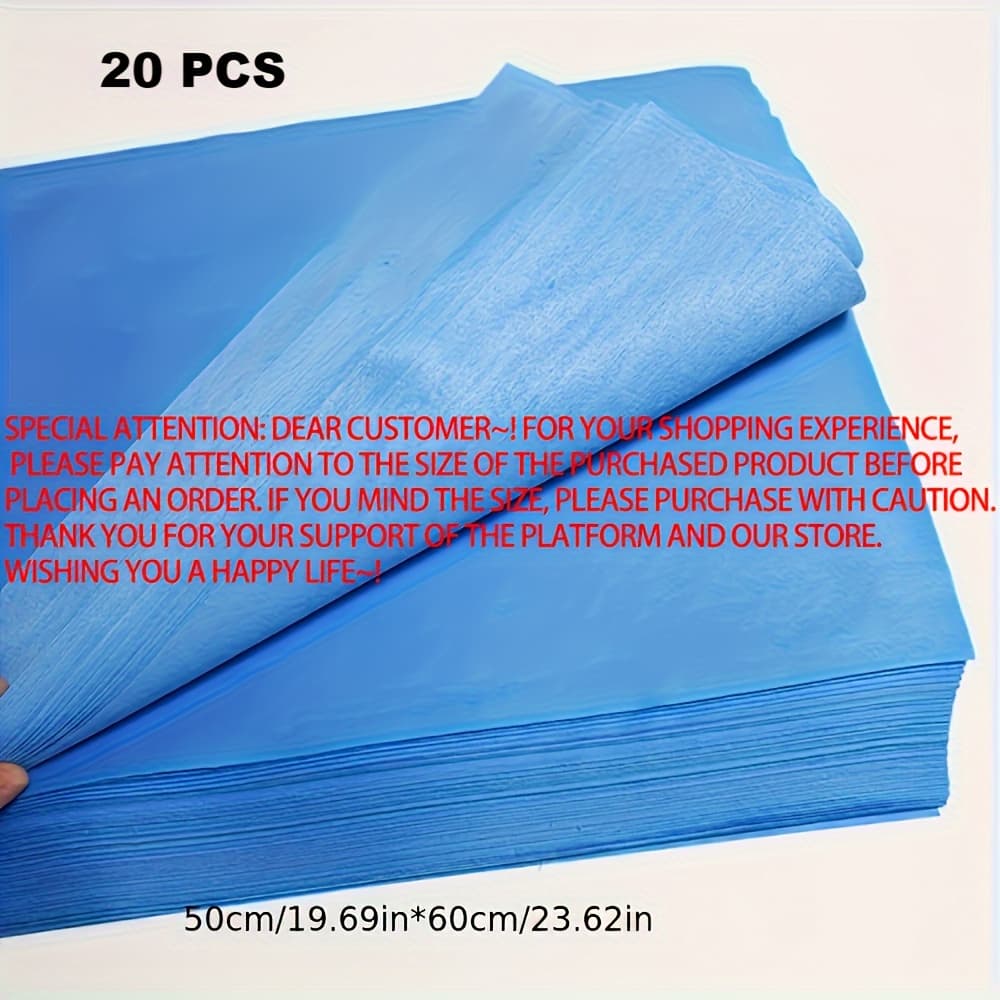 TEMU Pack Of 20 Heavy-duty Disposable Liners For Bird Cages - Convenient Cleaning Mats For Parrot Waste, Made From Sturdy Spandex, Must-have Supplies For Birds
