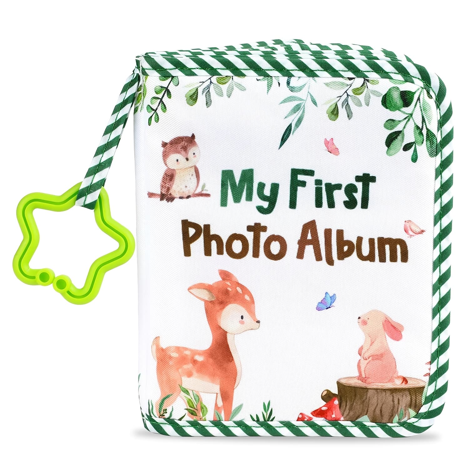 TEMU A Travel Memory Album Made Of Fabric, Of Holding 14 Photos, From Soft Textile Material