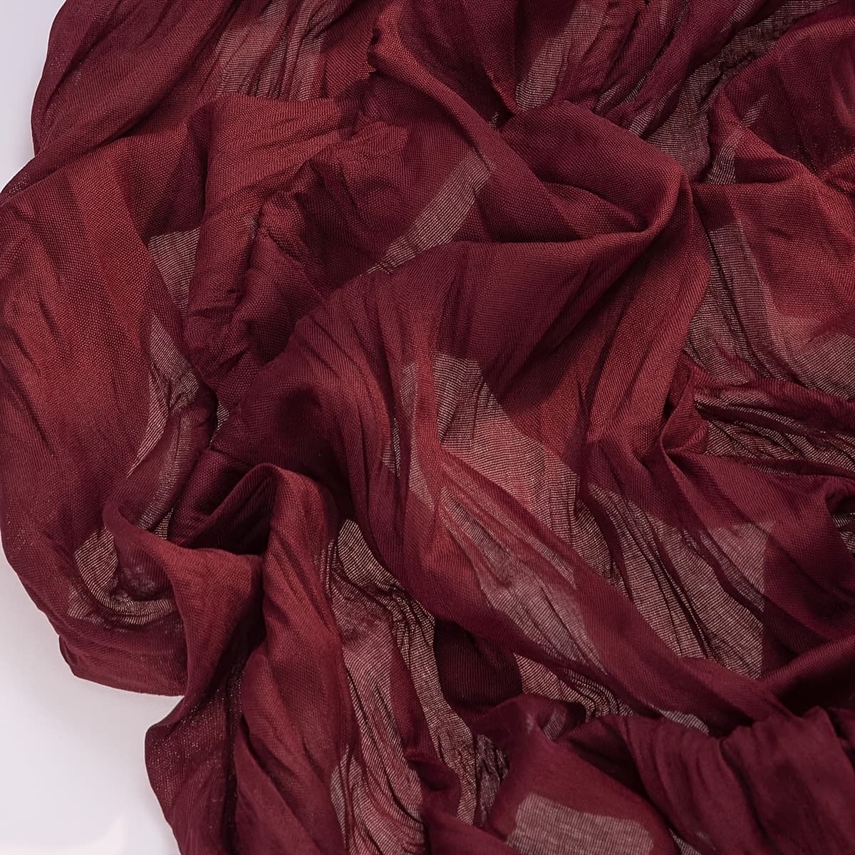 TEMU 3pcs Set Burgundy Tablecloth, Bali Pleated Elegant Tablecloth, Elegant Solid Color Sheer Tulle Tablecloth, Festive Tabletop Tablecloth, Home Decor, Dining Table Decor, Room Decor, Wedding Decor