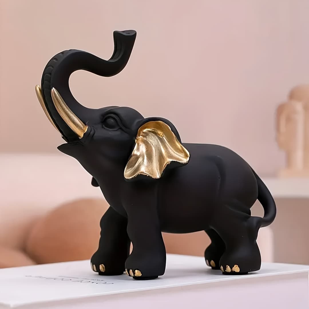 TEMU Black Art Ornament, European Court Style And Exquisite Texture, To Needs For Good Meaning And Style