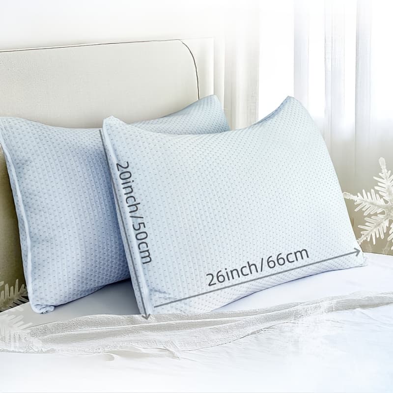 TEMU 2pcs Cooling Pillowcases, Including Nylon Pillowcases